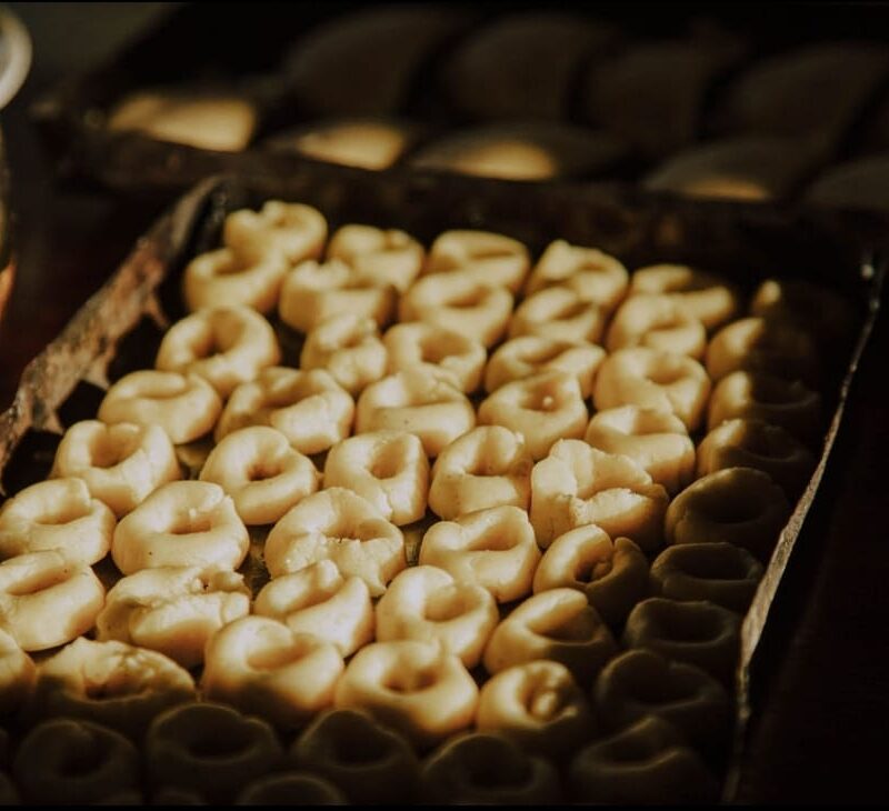 Rosquillas en el sarten