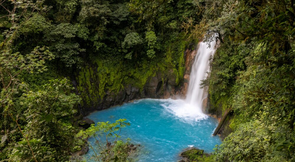 Randonnée à la cascade du Rio Celeste