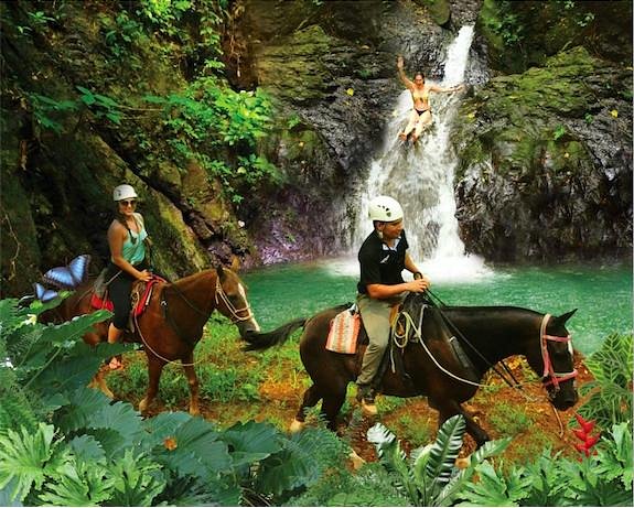 Horseback Riding with Waterfalls Tour